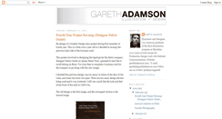 Desktop Screenshot of garethadamson.blogspot.com