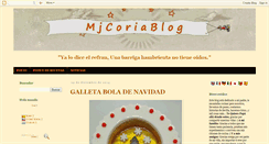 Desktop Screenshot of mjcoriablog.blogspot.com