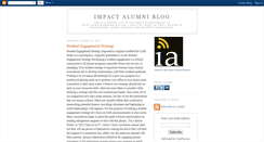 Desktop Screenshot of impactalumni.blogspot.com