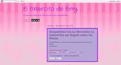 Desktop Screenshot of eltallercitodeeimy.blogspot.com