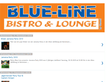 Tablet Screenshot of bistro-blueline.blogspot.com