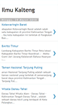 Mobile Screenshot of ilmukalteng.blogspot.com