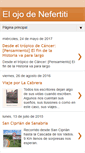 Mobile Screenshot of elojodenefertiti.blogspot.com