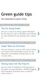 Mobile Screenshot of greenguidetips.blogspot.com