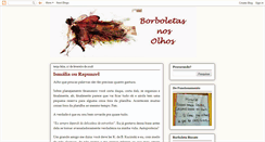 Desktop Screenshot of borboletasnosolhos.blogspot.com