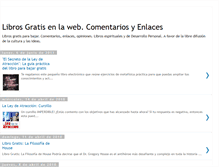 Tablet Screenshot of libro-gratis.blogspot.com