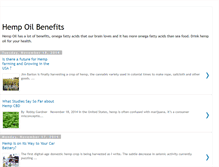 Tablet Screenshot of hempoilbenefits.blogspot.com