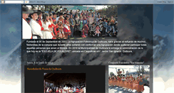 Desktop Screenshot of agrupacionfolkloricadequilicura.blogspot.com