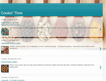 Tablet Screenshot of cookin-time.blogspot.com