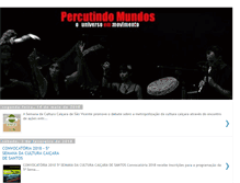 Tablet Screenshot of percutindomundos.blogspot.com