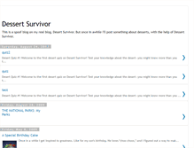 Tablet Screenshot of dessertsurvivor.blogspot.com