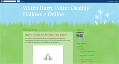 Desktop Screenshot of harry-potter-deathly-hallows2.blogspot.com