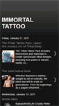 Mobile Screenshot of immortaltattoo1.blogspot.com