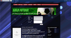 Desktop Screenshot of andresolofutbol.blogspot.com