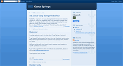 Desktop Screenshot of campspringsky.blogspot.com