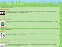 Tablet Screenshot of cantinhodo2ano.blogspot.com