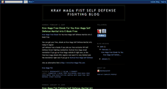 Desktop Screenshot of krav-maga-fist.blogspot.com