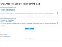 Tablet Screenshot of krav-maga-fist.blogspot.com