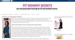 Desktop Screenshot of fitmommysecrets.blogspot.com