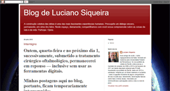 Desktop Screenshot of lucianosiqueira.blogspot.com