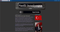 Desktop Screenshot of nazillibelediyespor.blogspot.com
