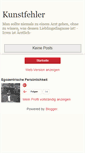 Mobile Screenshot of kuenstlichefehler.blogspot.com