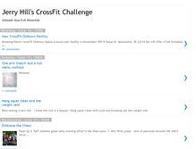 Tablet Screenshot of crossfitchallenge.blogspot.com