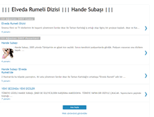 Tablet Screenshot of elveda-rumelidizisi.blogspot.com