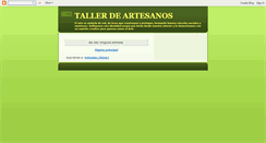 Desktop Screenshot of cursostallerdeartesanos.blogspot.com