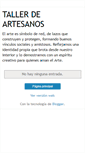 Mobile Screenshot of cursostallerdeartesanos.blogspot.com