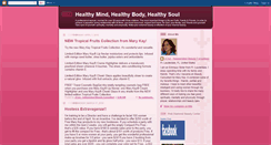 Desktop Screenshot of healthymindhealthybodyhealthysoul.blogspot.com