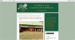 Desktop Screenshot of futeboleumacaixinhadesurpresas.blogspot.com