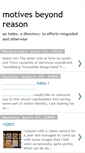 Mobile Screenshot of motives-beyond-reason.blogspot.com