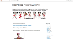 Desktop Screenshot of bettybooppicturesarchive.blogspot.com