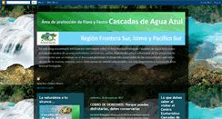 Desktop Screenshot of apffcascadasdeaguaazul.blogspot.com