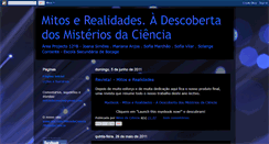 Desktop Screenshot of mitosdasciencias.blogspot.com