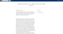 Desktop Screenshot of imaginationistheeyeofthesoul.blogspot.com