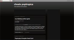 Desktop Screenshot of cheats-poptropica.blogspot.com