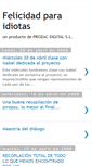 Mobile Screenshot of felicidadparaidiotas.blogspot.com