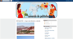 Desktop Screenshot of comendodepalitinho.blogspot.com