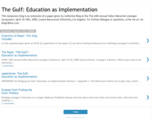 Tablet Screenshot of educationasimplementation.blogspot.com