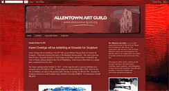 Desktop Screenshot of allentownartguild.blogspot.com