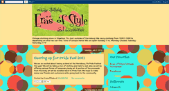 Desktop Screenshot of erasofstylevintage.blogspot.com