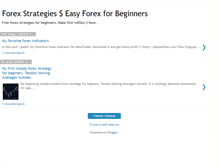 Tablet Screenshot of forex-strategies2009.blogspot.com