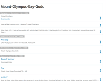 Tablet Screenshot of mount-olympus-gay-gods.blogspot.com