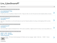 Tablet Screenshot of livecyberdreamspt.blogspot.com