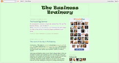 Desktop Screenshot of businessbrainery.blogspot.com