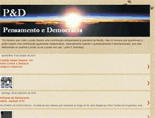 Tablet Screenshot of pensamentoedemocracia.blogspot.com