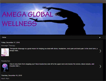 Tablet Screenshot of amegaglobalwellness.blogspot.com