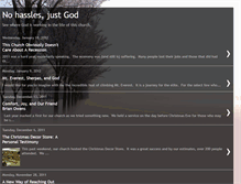 Tablet Screenshot of nohasslesjustgod.blogspot.com